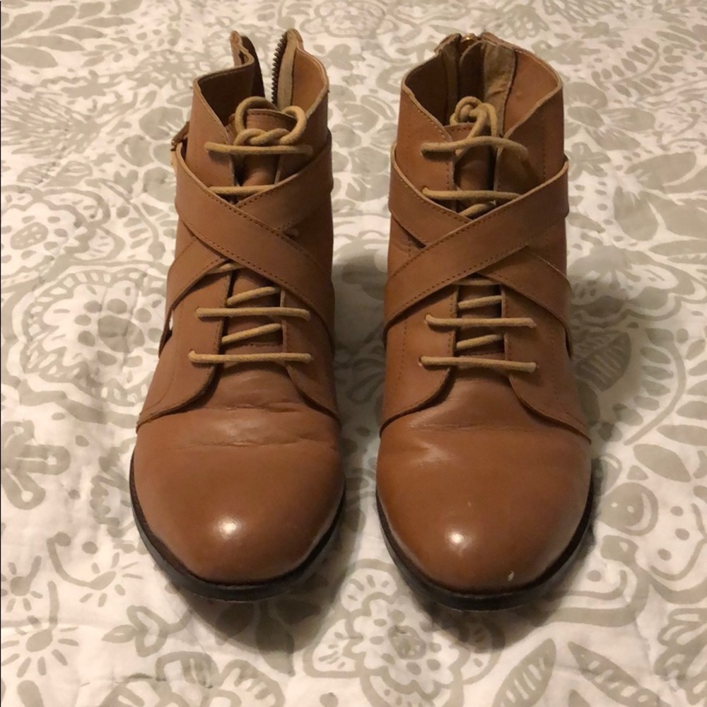 Vintage Inspired Ankle Boots